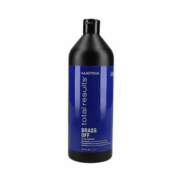 Matrix Total Results Brass Off Shampoo Neutralizador Tono Naranja 1000 ml
