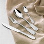 Caja 12 Cucharas Postre Acero Inox Vieux Paris Satine Amefa 18-0-3 mm