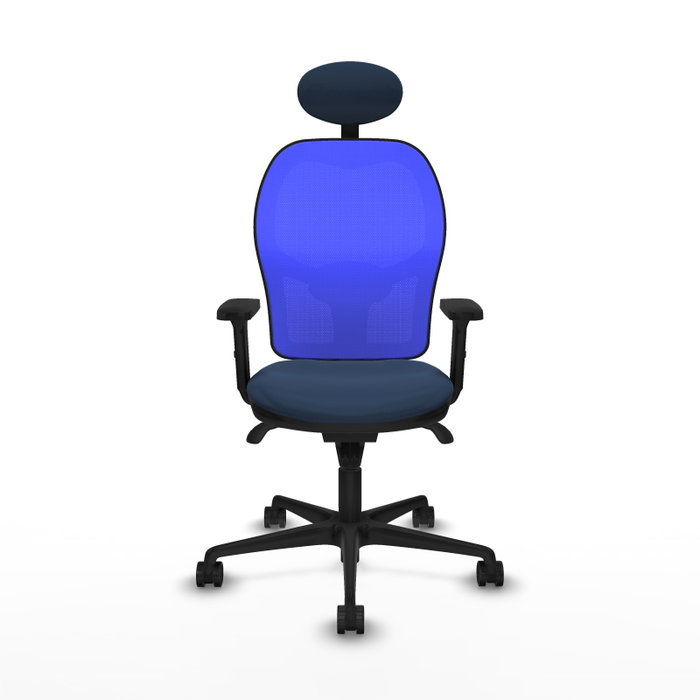 PIQUERAS Y CRESPO Silla de oficina Jorquera Azul marino y Azul
