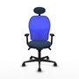 PIQUERAS Y CRESPO Silla de oficina Jorquera Azul marino y Azul
