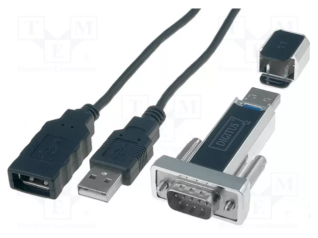 Digitus Adaptador USB a Serie RS232 con chipset PL2303RA, DA-70155-1 Digitus Adaptador USB a Serie RS232 con chipset PL2303RA, DA-70155-1
