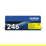 Brother TN-246Y - Cartucho de Tóner Original Amarillo, 2200 páginas - Compatible con HL-3142CW, HL-3152CDW, DCP-9022CDW, MFC