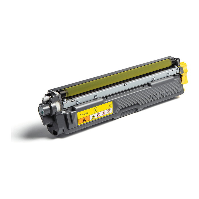 Brother TN-246Y - Cartucho de Tóner Original Amarillo, 2200 páginas - Compatible con HL-3142CW, HL-3152CDW, DCP-9022CDW, MFC