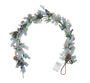 DKD Home Decor Guirnalda LED PVC 14X7X150 Verde con 40 LEDs