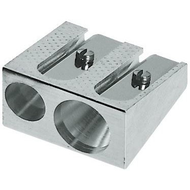 Faber Castell Sacapuntas Doble 50-34 Metal Plata Faber Castell Sacapuntas Doble 50-34 Metal Plata