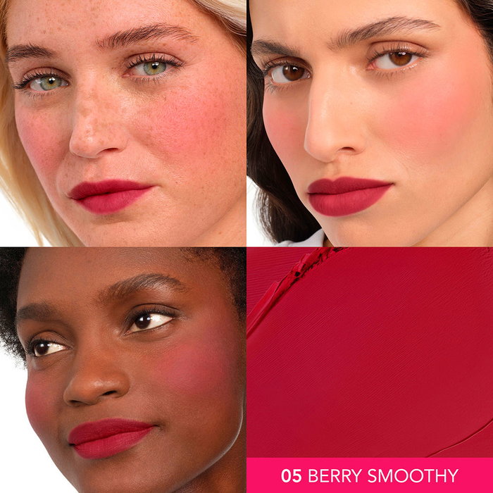 Bourjois Macaron Melt colorete crema mejillas y labios, tono #5 Berry Smoothy, 8 g Bourjois Macaron Melt colorete crema mejillas y labios, tono #5 Berry Smoothy, 8 g