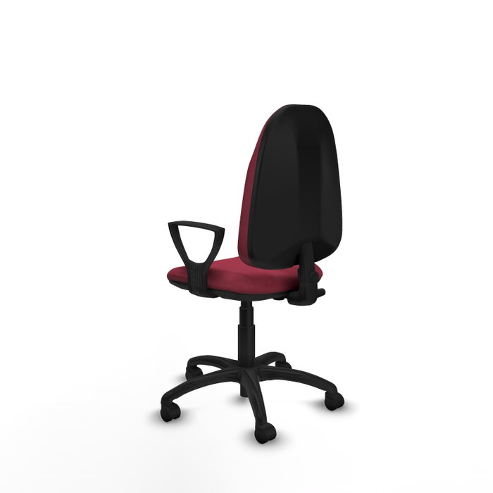 PIQUERAS Y CRESPO Silla de oficina Algarra Granate PIQUERAS Y CRESPO Silla de oficina Algarra Granate