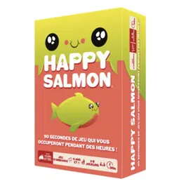 Asmodee Salmón Feliz - Juego de cartas - ASM1739297193976 - Idioma francés