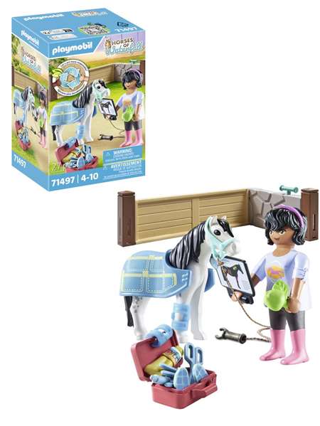 Playmobil Horses of Waterfall 71497 Terapeuta de Caballos