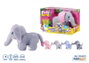 Zuru Mamá Elefante y sus bebés Pets Alive, ¡A pasear!