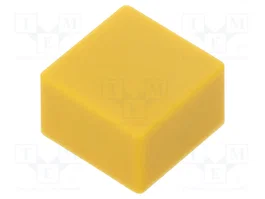 Aratas (Formerly Omron Components) Botón a presión cuadrado de 5,5 mm amarillo