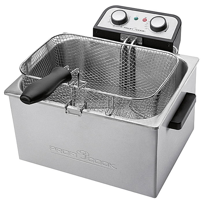 Proficook PC-FR 1038 Freidora Doble Profesional