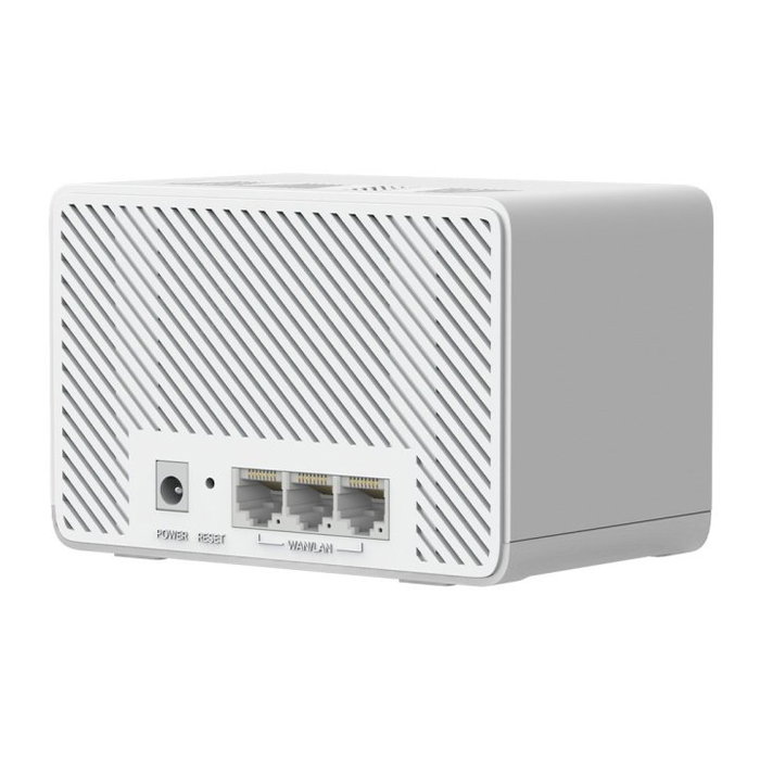 Mercusys Halo H27BE (3-pack) Punto de Acceso Wi-Fi 7 Sistema Mesh, 2880 Mbps, Cobertura hasta 650 m², 3 Puertos RJ45 1 Gbps, Compatible Wi-Fi 4/5/6/6E/7, Blanco