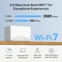 Mercusys Halo H27BE Pack de 3 Sistema de Malla Wi-Fi 7