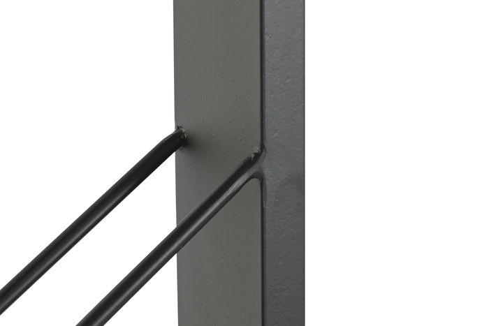 DKD Home Decor Botellero Loft Negro 6 x 160 x 36 cm (2 Unidades)