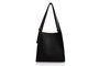 Lucky Bees Bolso tote 352 Negro Piel de Polivinilo 28x10x31 cm con 4 bolsillos interiores