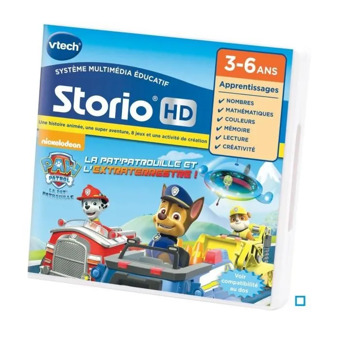 Vtech Storio Juego Educativo Paw Patrol Francés 3-6 años Vtech Storio Juego Educativo Paw Patrol Francés 3-6 años