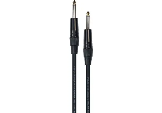 YELLOWCAB Cable de Instrumento 1 Metro 2 Jacks Rectos Amarillo YELLOWCAB Cable de Instrumento 1 Metro 2 Jacks Rectos Amarillo