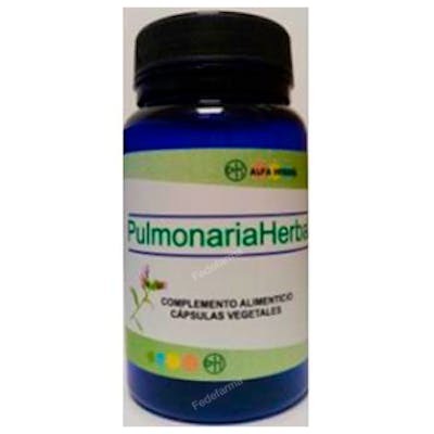 Alfa Herbal Pulmonaria Herbal Suplemento 400 mg, 60 Cápsulas Vegetales Alfa Herbal Pulmonaria Herbal Suplemento 400 mg, 60 Cápsulas Vegetales
