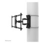 Neomounts WL40S-910BL16 Soporte de TV para Columna 40-70" con Movimiento Completo, Peso Máx. 45 kg, Negro