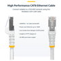 StarTech.com Cable de Red Ethernet CAT8 2m Azul Snagless 40Gbps 2000MHz PoE++ 100W S/FTP