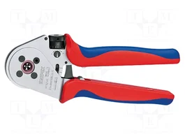 KNIPEX Crimpadora para terminales de cable 0,14÷6mm2; 25AWG÷10AWG