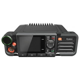 HYTERA HM785L V1 VHF Baja Potencia 1-25W IP54 con Micrófono Altavoz, Soporte y Cable de Alimentación