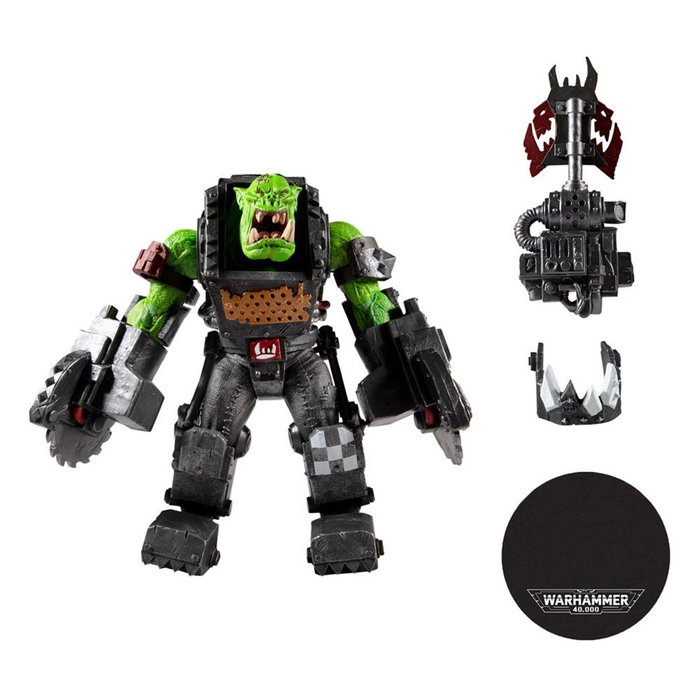 Mcfarlane Toys Figura Articulada Warhammer 40K Ork Meganob con Sierra 30cm