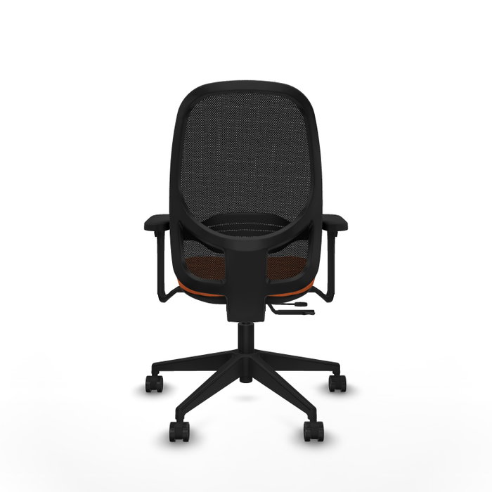 PIQUERAS Y CRESPO Silla de oficina Cilanco Naranja y Negro PIQUERAS Y CRESPO Silla de oficina Cilanco Naranja y Negro