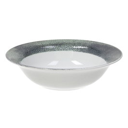 Ensaladera Azul Porcelana Cocina 25 X 25 X 6,50 cm (Set de 2)