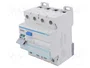 HAGER Interruptor diferencial 25A 30mA 3+N Tipo F