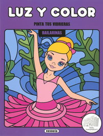 SUSAETA EDICIONES Bailarinas (Pinta tus vidrieras)