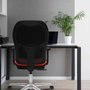 PIQUERAS Y CRESPO Silla de oficina Jorquera Turquesa y Negro