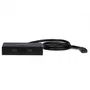 Lindy 43329 Hub USB 3.2 Gen 1 Type-C con 2 Puertos Bidireccionales, 5 Gbps, Negro, Cable de 0.6 m