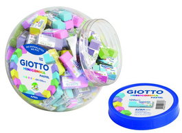 Goma De Borrar Giotto Gomma Pastel Expositor De 120