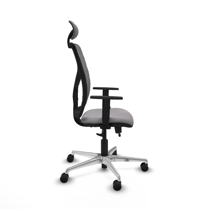 PIQUERAS Y CRESPO Silla de oficina Motilla Gris con mecanismo Sincro/Traslack PIQUERAS Y CRESPO Silla de oficina Motilla Gris con mecanismo Sincro/Traslack