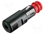 PRO CAR Enchufe de mechero de coche con borna de tornillo y fusible