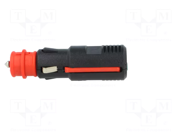 PRO CAR Enchufe de mechero de coche con borna de tornillo y fusible