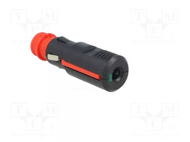 PRO CAR Enchufe de mechero de coche con borna de tornillo y fusible