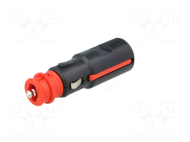 PRO CAR Enchufe de mechero de coche con borna de tornillo y fusible