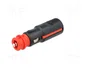 PRO CAR Enchufe de mechero de coche con borna de tornillo y fusible