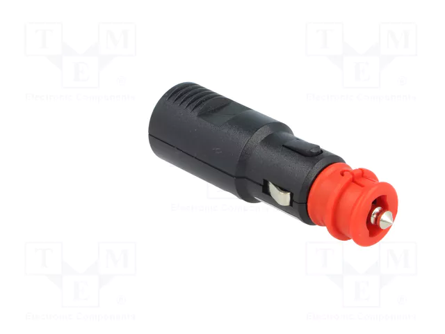 PRO CAR Enchufe de mechero de coche con borna de tornillo y fusible