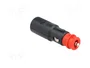 PRO CAR Enchufe de mechero de coche con borna de tornillo y fusible