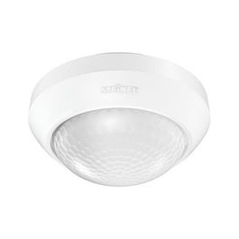 Steinel IS 2360-3 ECO WS Bewegungsmelder - Detector de movimiento para techo, interior/exterior, blanco, alcance 3-12 m, 180°