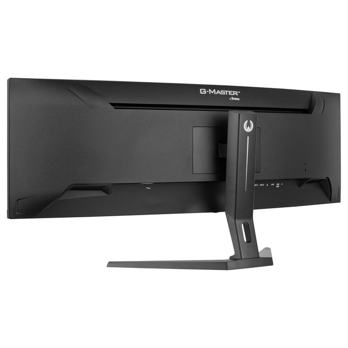 Iiyama G-MASTER RED EAGLE Curvo GCB4580DQSN-B1 44.5" (113cm) Monitor Gaming 32:9 Dual QHD 5120x1440 165Hz 1500R 0.8ms VA AMD FreeSync HDR400 2xHDMI DisplayPort USB-C 90W Altavoces