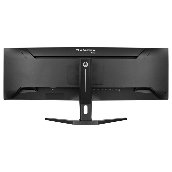 Iiyama G-MASTER RED EAGLE Curvo GCB4580DQSN-B1 44.5" (113cm) Monitor Gaming 32:9 Dual QHD 5120x1440 165Hz 1500R 0.8ms VA AMD FreeSync HDR400 2xHDMI DisplayPort USB-C 90W Altavoces