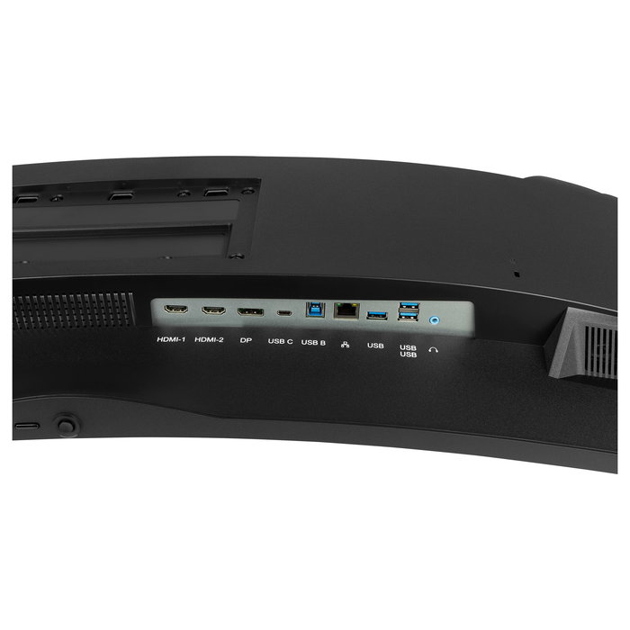 Iiyama G-MASTER RED EAGLE Curvo GCB4580DQSN-B1 44.5" (113cm) Monitor Gaming 32:9 Dual QHD 5120x1440 165Hz 1500R 0.8ms VA AMD FreeSync HDR400 2xHDMI DisplayPort USB-C 90W Altavoces