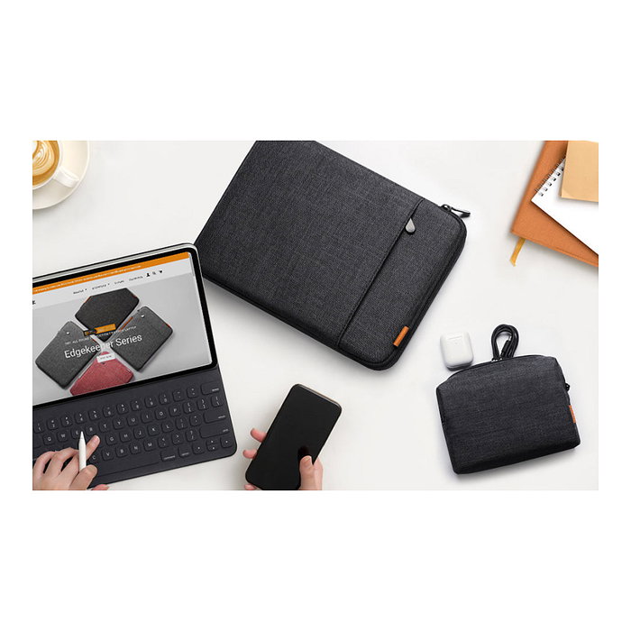 Inateck LB01006 Funda para portátil de 15 pulgadas, negro y gris Inateck LB01006 Funda para portátil de 15 pulgadas, negro y gris