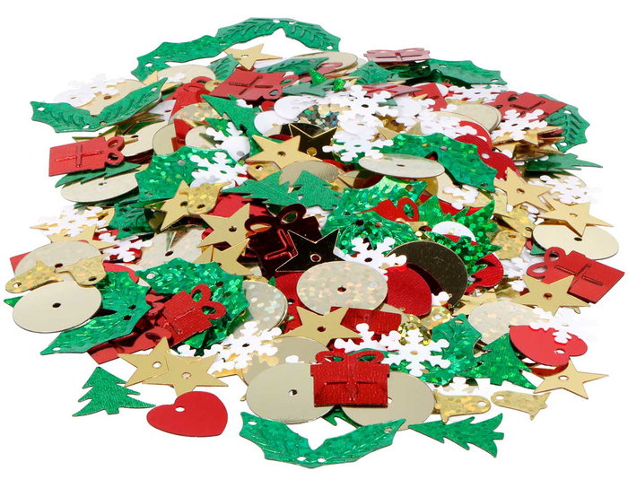 Innspiro Lentejuelas Navidad surtido formas y colores 70gr Innspiro Lentejuelas Navidad surtido formas y colores 70gr