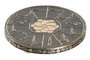 DKD Home Decor Soporte Incienso Indio Champan Madera Aluminio 10 x 1 x 10 cm